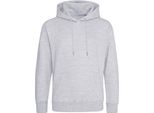 Awdis - Felpa Con Cappuccio, Biologica Per Uomo RW7955 (2XL) (Antracite)
