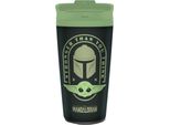 Star Wars: The Mandalorian - Tazza Da Viaggio "Stronger Than You Think"" PM410 (Taglia Unica) (Verde Khaki/Verde)"