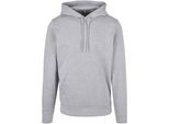 Build Your Brand - Felpa Con Cappuccio "Basic"" Da Uomo RW8025 (2XL) (Grigio Screziato)"
