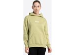 Felpa Donna Con Cappuccio Oversize Lorena Olive/White M Benlee