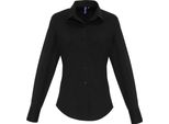 Premier - Camicetta Da Donna A Maniche Lunghe RW6588 (L) (Nero)