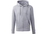 Anthem - Felpa Con Cappuccio, Cotone Organico Per Uomo/Donna Unisex PC4508 (3XL) (Grigio Screziato)