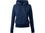 Anthem - Felpa Con Cappuccio In Cotonelogico Da Donna PC4319 (2XL) (Blu Navy)