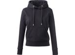 Anthem - Felpa Con Cappuccio In Cotonelogico Da Donna PC4319 (S) (Nero)