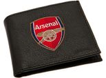 Arsenal Fc - Portafoglio Ricamato TA4155 (Taglia Unica) (Nero)