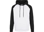 Build Your Brand - Felpa Con Cappuccio "Basic"" Da Uomo RW8065 (Xl) (Bianco/Nero)"