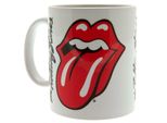 The Rolling Stones - Tazza Da Caffè, Labbra BS2402 (Taglia Unica) (Bianco)