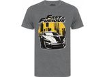 Fast & Furious - T-Shirt Da Uomo NS5929 (M) (Antracite Screziato)