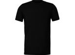Bella + Canvas - T-Shirt In Pelle Scamosciata Aptica Per Uomo/Donna Unisex RW7321 (Xxl) (Nero)