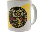 Cobra Kai - Tazza Da Caffè "No Mercy"" BS2428 (Taglia Unica) (Bianco/Nero/Giallo)"