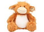 Mumbles - Peluche Per Bambini "Zippie"", Mucca Highland PC4034 (L) (Marrone)"
