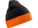 Result Genuine Recycled - Cappello "Compass"" Per Uomo/Donna Unisex PC4202 (Taglia Unica) (Nero/Arancione)"