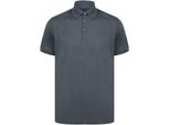 Henbury - Polo "Pique"" Da Uomo PC4429 (S) (Antracite)"