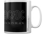 Ac/Dc - Tazza Da Caffè "Back In Black"" PM1714 (Taglia Unica) (Bianco/Nero)"