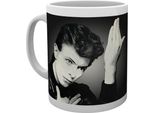David Bowie - Tazza Da Caffè "Heroes"" PM2111 (Taglia Unica) (Grigio/Nero)"