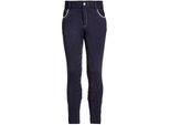 Little Rider - Culotte Per Bambina BZ3621 (140) (Blu Navy/Rosa)