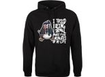 Psycho Penguin - Felpa Con Cappuccio "Ho Provato Ad Essere Normale"" Per Uomo GR2958 (S) (Nero)"