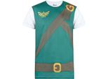 The Legend Of Zelda - Maglietta "Classics"" Da Uomo NS5255 (L) (Bianco/Verde)"