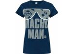 Wwe - Maglietta "Macho Man"" Da Donna NS5617 (Xl) (Blu)"