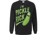 Maglione Rick And Morty Pickle Rick Uomo NS4406 (Xl) (Nero)