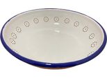 Fruttiera Ibili-Blanca, Acciaio Smaltato, 26X6 Cm, Bianco/Blu