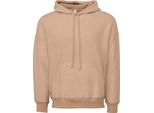 Bella + Canvas - Felpa Con Cappuccio Per Uomo/Donna Unisex RW7800 (L) (Beige-Verde Screziato)