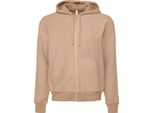 Bella + Canvas - Felpa Con Cappuccio Con Zip A Tutta Lunghezza Per Uomo/Donna Unisex RW7760 (M) (Grigio Chiaro Screziato)