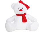 Mumbles - Orsetto "Zippie"" RW7857 (Taglia Unica) (Bianco/Rosso)"