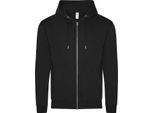 Awdis - Felpa Con Cappuccio, Cotone Organico Per Uomo/Donna Unisex RW8046 (Xl) (Nero)