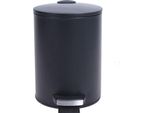 Cestino Per Rifiuti Excellent Houseware, Metallo, 17X23 Cm, 3 L, Nero