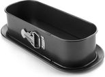 Vassoio Per Torta Rimovibile Ibili-Moka, Acciaio, 30X11X6 Cm, Nero