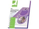 Q-Connect® KF24055 Buste Di Laminazione - A4, 125 Mym, Opaco, 100 Pezzi