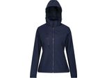 Regatta - Giacca Softshell "Venturer"" Con Cappuccio Da Donna PC4255 (40 It) (Blu Navy)"