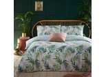 Furn - Set Di Biancheria Da Letto "Bali Palm"" RV2180 (Letto Singolo) (Verde/Bianco)"