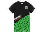 Minecraft - Maglietta Per Bambini NS6008 (164) (Nero)