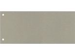 Q-Connect® KF00513 Strisce Divisorie - Cartone Da 190 G/M², Grigio, 100 Pezzi