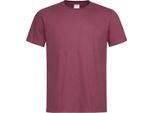 Stedman T-Shirt Classica Da Uomo AB269 (L) (Rosso Borgogna)
