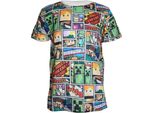Minecraft - Maglietta "Overworld"" Per Bambini NS6030 (164) (Colorata)"