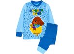 Hey Duggee - Pigiama "Hug"" Per Bambino NS6623 (110) (Blu)"