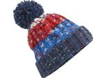 Cappello Con Pompon Da Donna Beechfield BC3956 (Taglia Unica) (Rosso Peperoncino)
