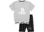 Playstation - Pigiama Per Bambina NS6603 (164) (Grigio/Nero)