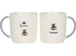 Something Different - Set Di Tazze, Queen And Keeper SD3284 (Taglia Unica) (Bianco)