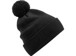 Beechfield - Berretto "Snowstar"" Per Uomo/Donna Unisex RW8277 (Taglia Unica) (Nero)"