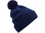 Beechfield - Berretto "Snowstar"" Per Uomo/Donna Unisex RW8277 (Taglia Unica) (Blu Marino)"