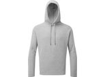 Tridri - Felpa Con Cappuccio Da Uomo RW8228 (Xxl) (Grigio Screziato)