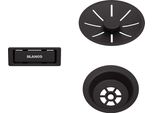 Blanco Set Di Scarico E Troppopieno Per Lavabo Singolo Nero 239975