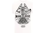 Star Wars - Maglietta Da Uomo TV444 (M) (Bianco)