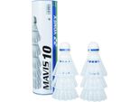 Yonex - Volano "Mavis 10"" Confezione Da 6 Pezzi - Nylon RD824 (Taglia Unica) (Bianco)"