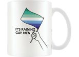 Pyramid International - Tazza Da Caffè "Gay Man"" PM4336 (Taglia Unica) (Bianco/Verde/Blu)"