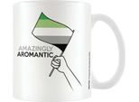 Pyramid International - Tazza Da Caffè "Aromantic"" PM4328 (Taglia Unica) (Bianco/Nero/Verde)"